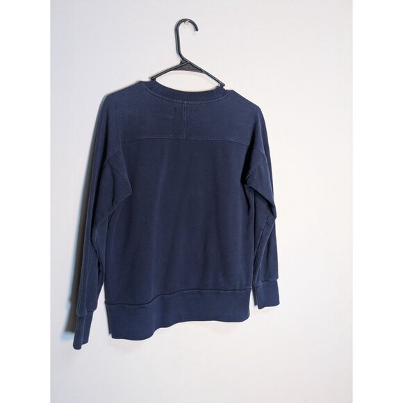 Miles By Madewell Star Printed Navy Sweatshirt Size L - Picture 7 of 9